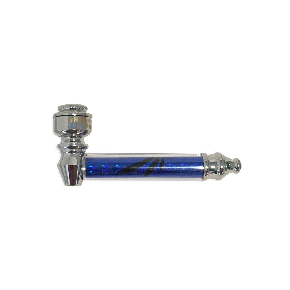 87mm Reggae Pipe - Blue - Green Goddess Supply