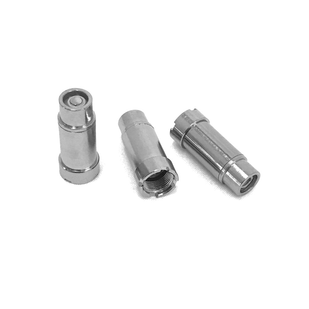 Large Chrome Magnetic Adapters (3-Pack) - Green Goddess Supply