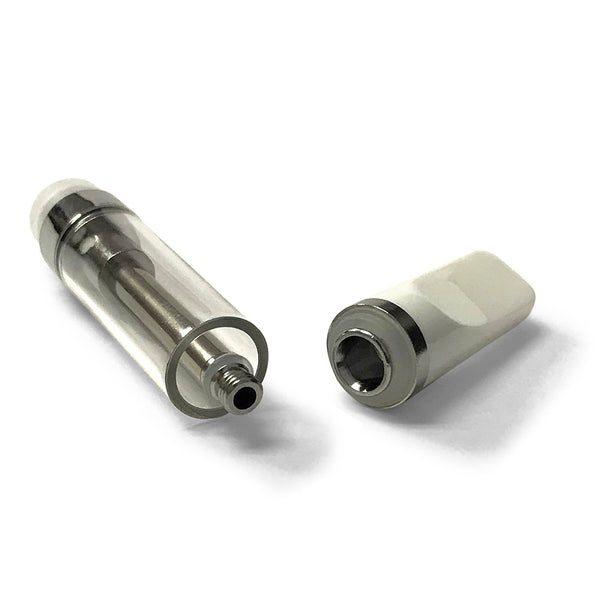 buy ceramic coil oil vape cartridge 1ml High Quality 1ml Ceramic Vape Cartridge 3-Pack – Green Goddess Supply