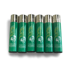 Refillable Lighter 6-Pack - Green Goddess Supply