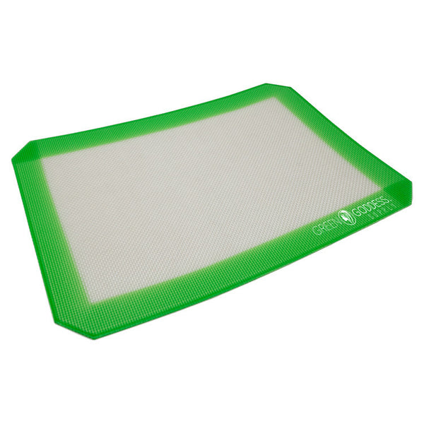 8 x 12 Silicone Dab Mat Red & White