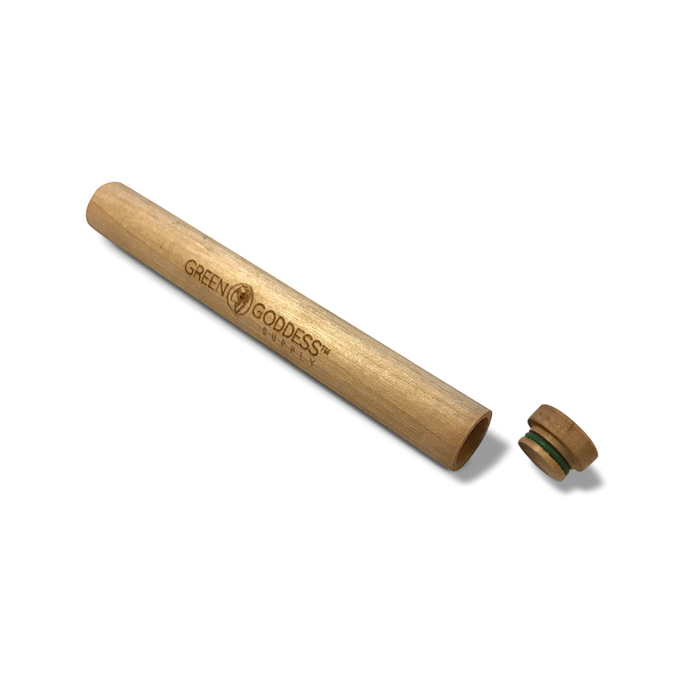 Classy Wood J Tube - King Size - Natural Finish - Green Goddess Supply