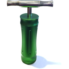 Premium Aluminum Pollen Press with "T-Press" Style One-Piece Handle - Green Goddess Supply