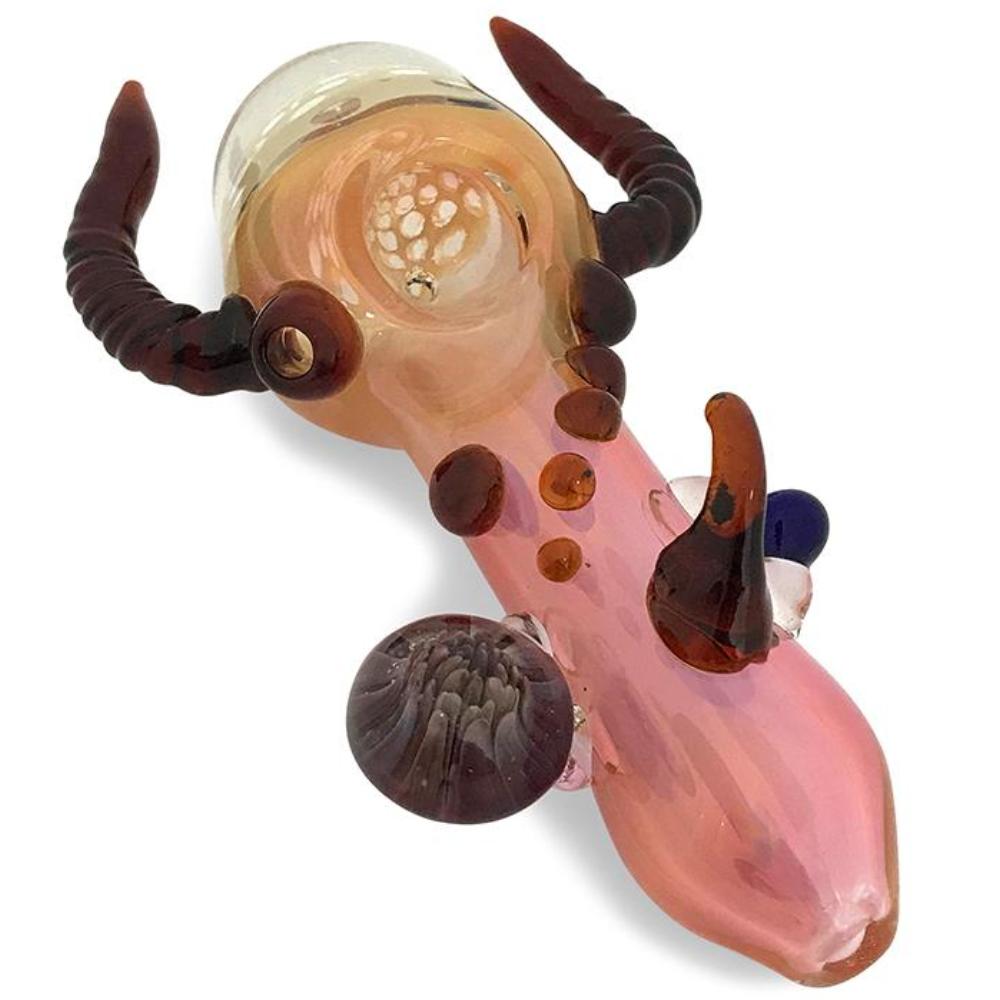 Pink Horny Alien Spoon - Green Goddess Supply