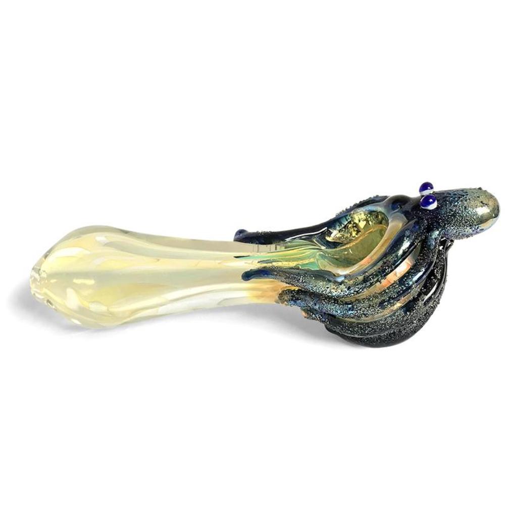 Cute Octopus Glass Spoon - Green Goddess Supply