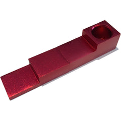Magnetic 2-Piece Folding Pipe - Red - Green Goddess Supply