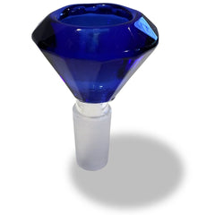 14mm Male Blue Diamond Herb Holder - Green Goddess Supply