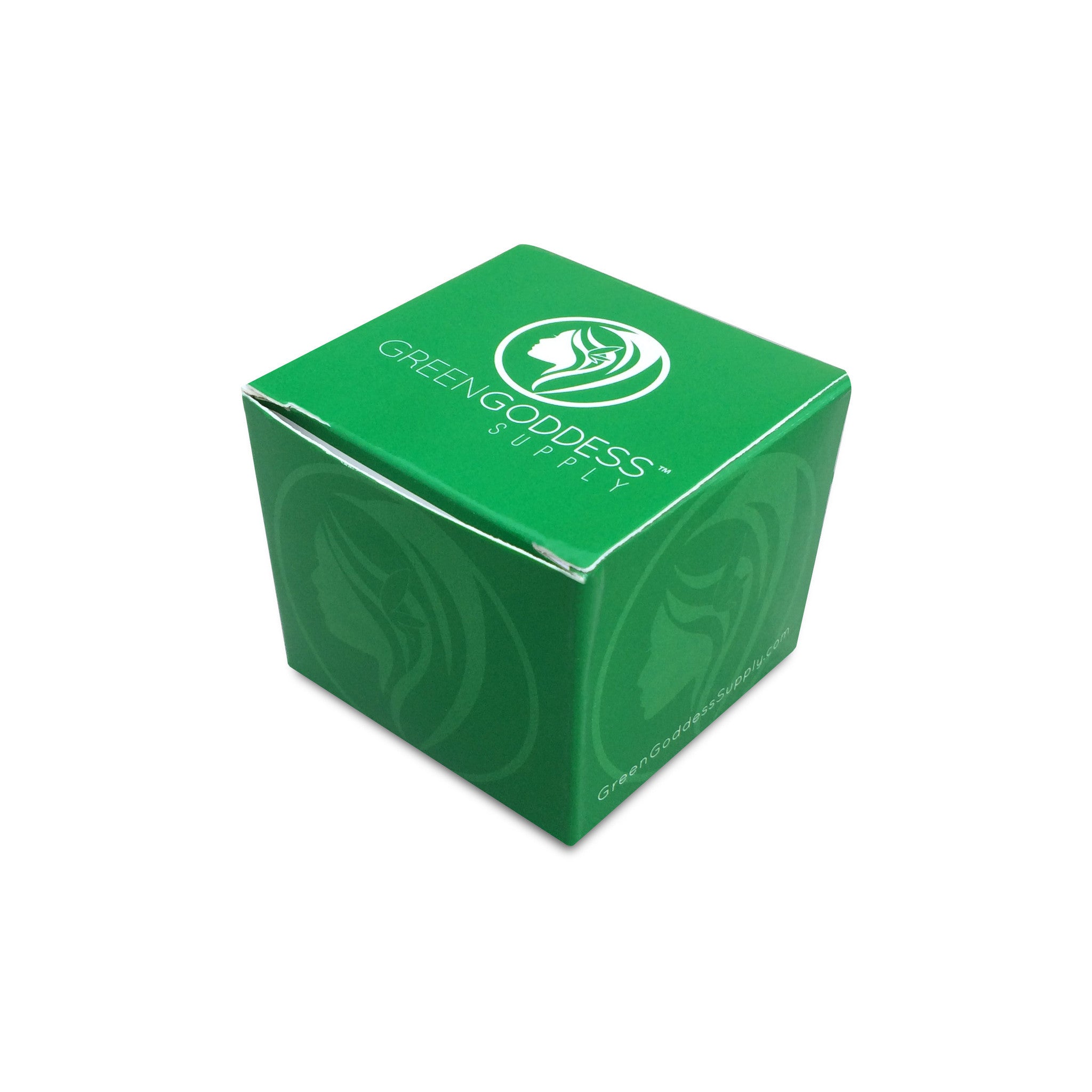 2.5" 4-Piece Aluminum Grinder - Green - Green Goddess Supply