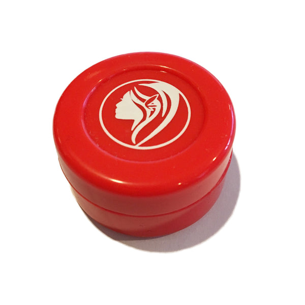 Non-Stick Silicone Wax Jar - Red