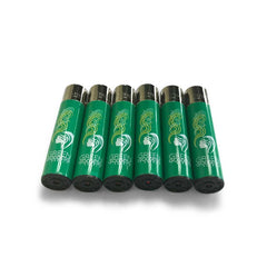 Refillable Lighter 6-Pack - Green Goddess Supply