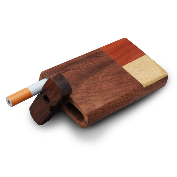 4" Swivel Cap Wooden Dugout - TriTone