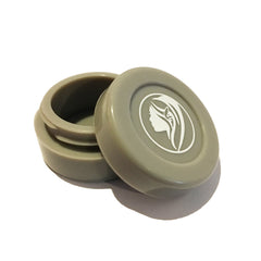 Non-Stick Silicone Wax Jar - Gray - Green Goddess Supply