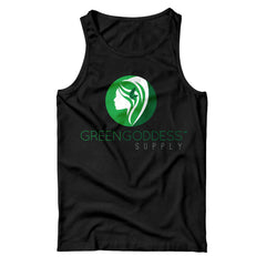 Women's Logo Tank Top Shirt - Black - Green Goddess Supply