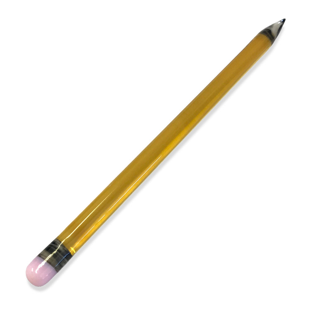 yellow glass pencil