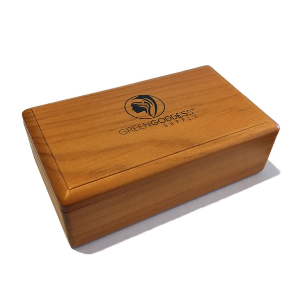 Medium Walnut Pollen Sifter Box – Green Goddess Supply