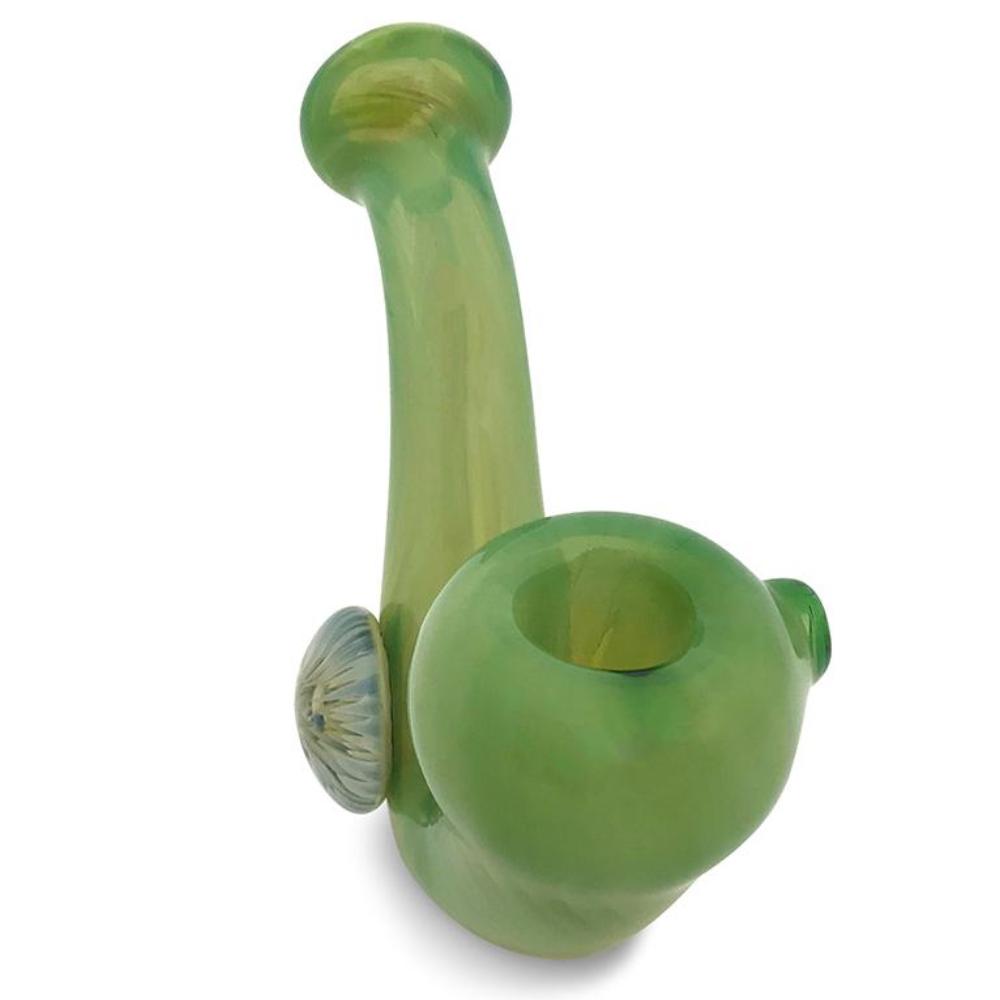 Green Sherlock with Flower Button - Green Goddess Supply