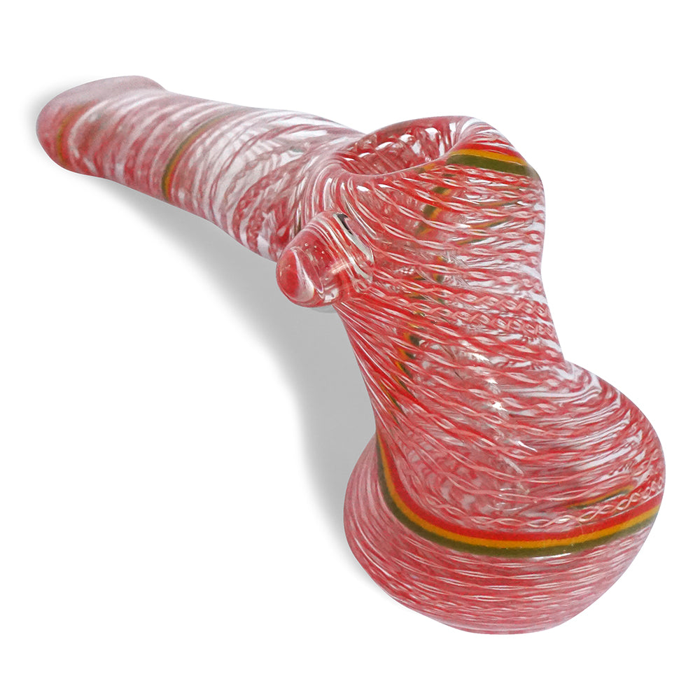 Pink and White Rope Bubbler - Green Goddess Supply